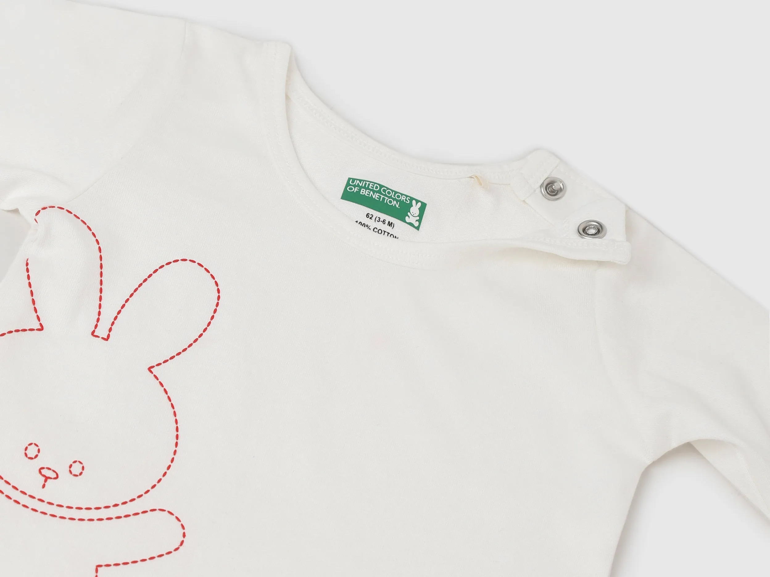 Round Neck Short Sleeves Baby Rompers - Pack of 2