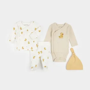 Rubber Duckie 4 pc Preemie Set