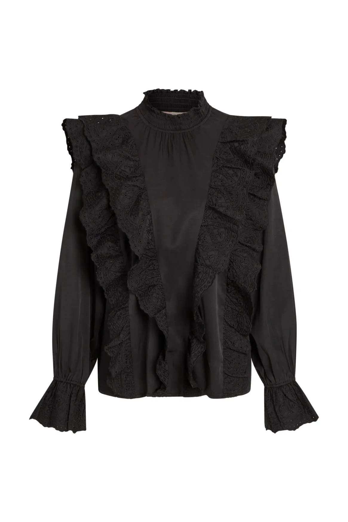 RUE DE FEMME Sandra Blouse | Black