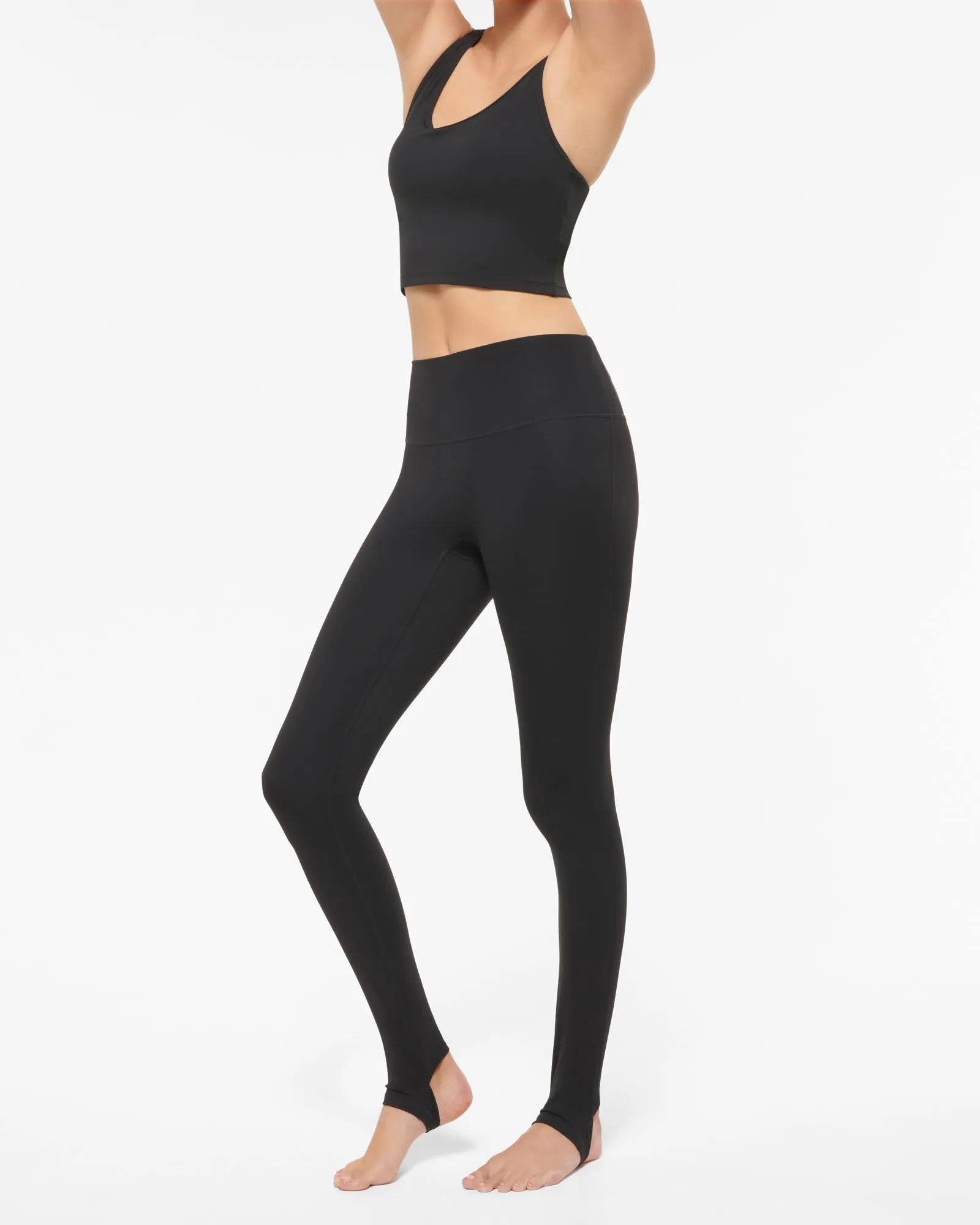 RUE STIRRUP ULTRA FLEX LEGGING BLACK
