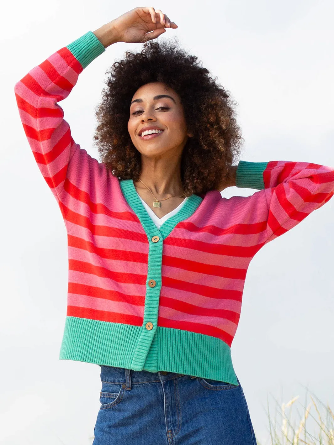 Sandbanks knit cardigan