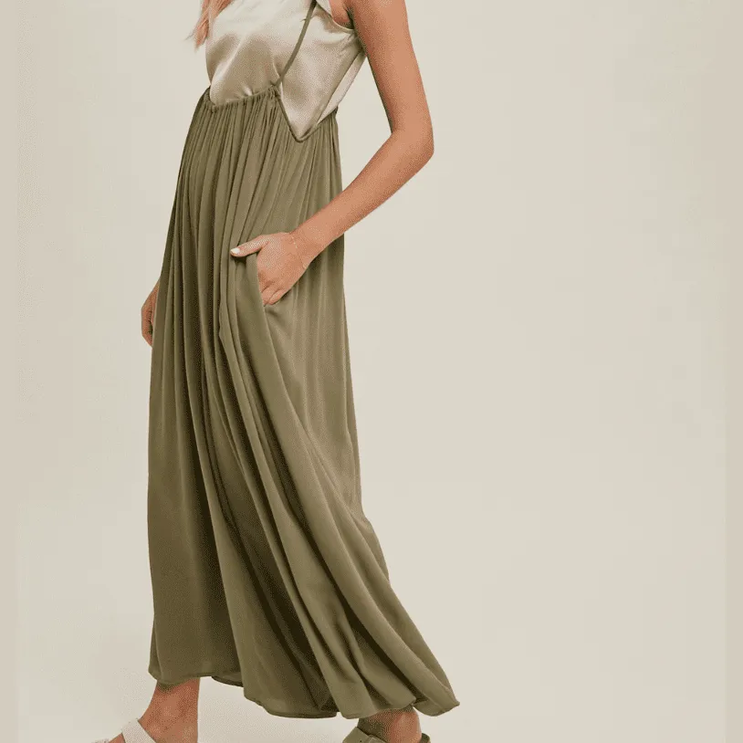 Santa Cruz Wide Leg Flowy Jumpsuit - FINAL SALE