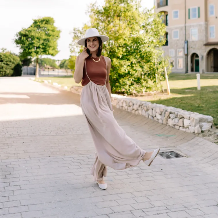 Santa Cruz Wide Leg Flowy Jumpsuit - FINAL SALE