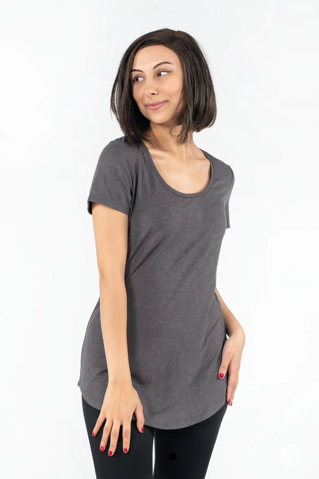 Scoop Neck Tee
