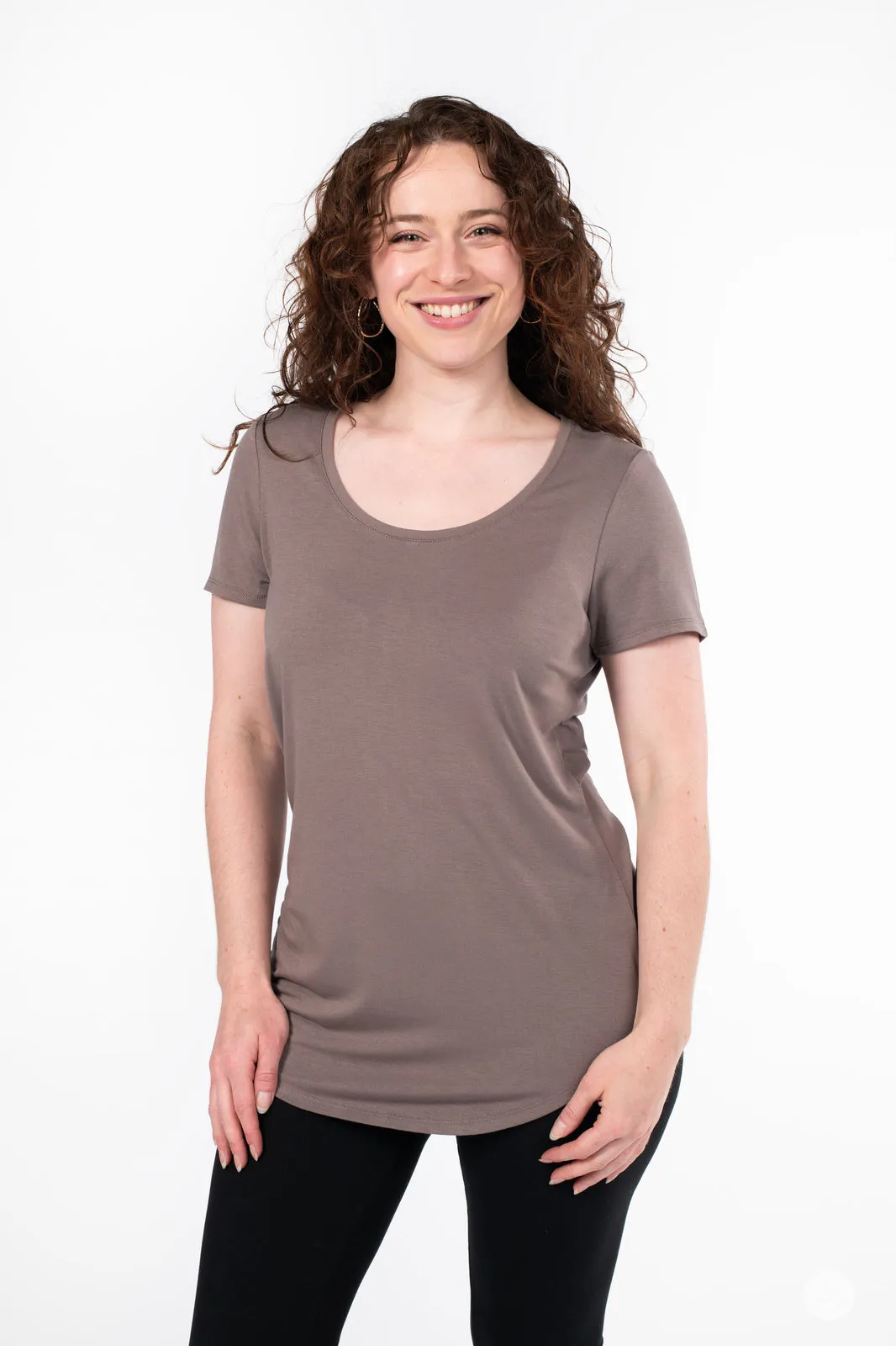 Scoop Neck Tee