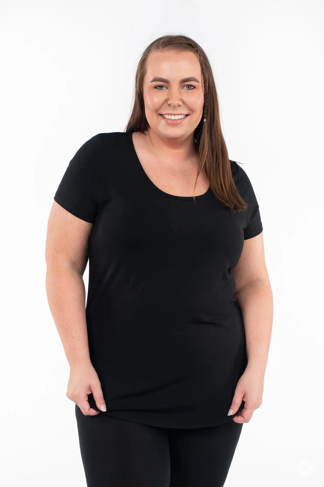 Scoop Neck Tee