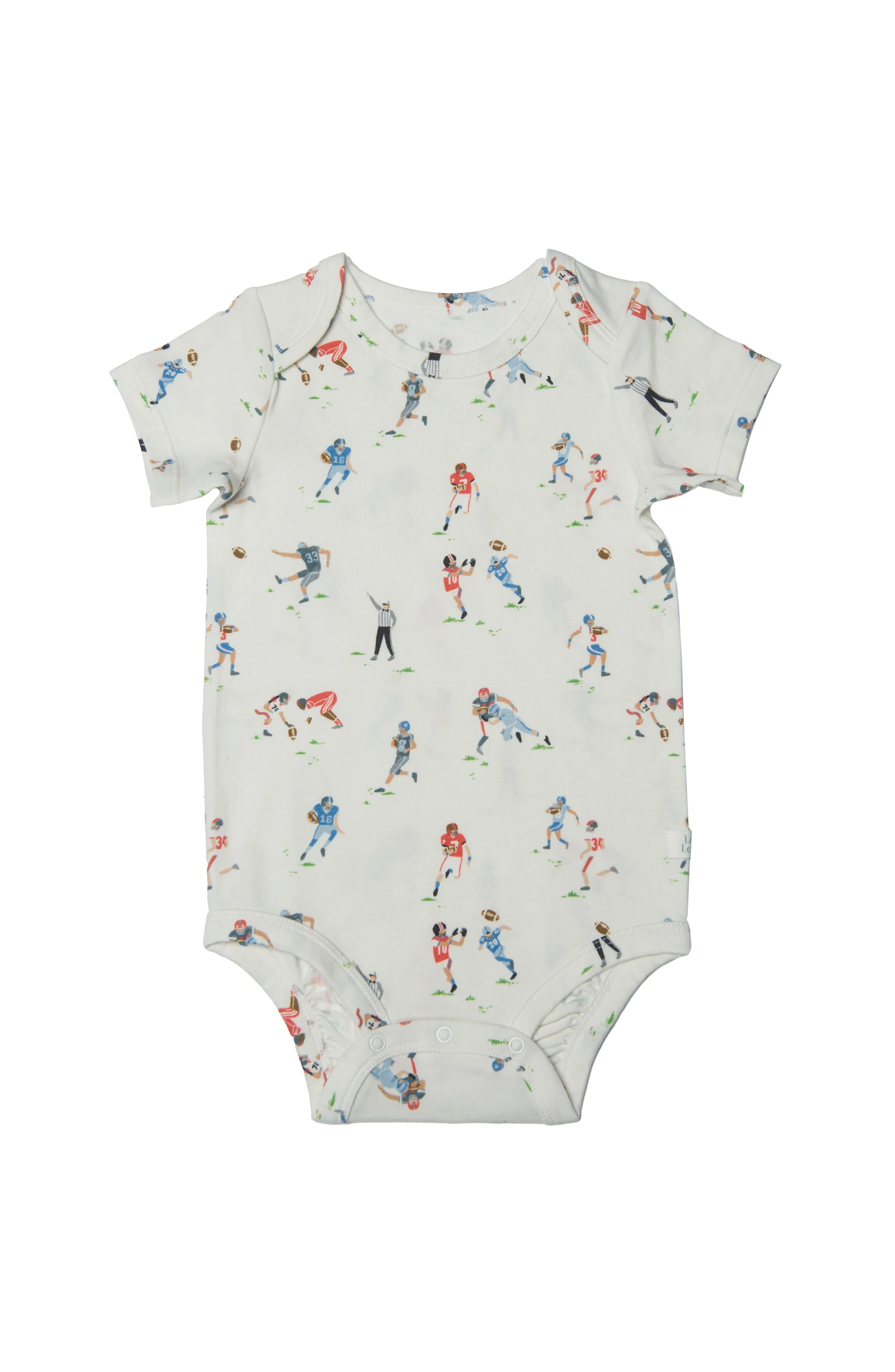 Short Sleeve Bodysuit - Football