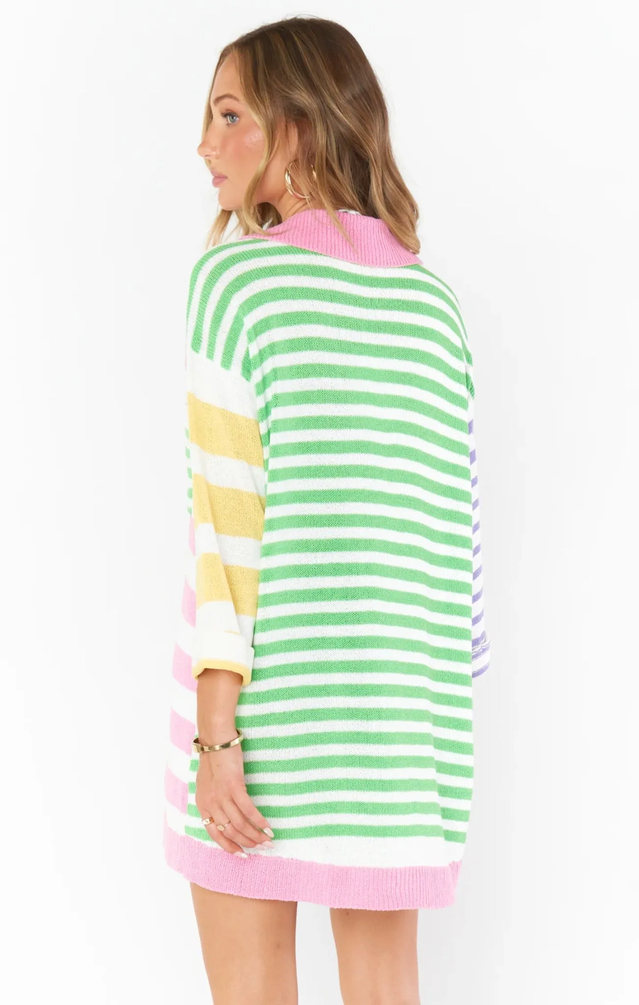 Show Me Your Mumu Sonny Cardigan in Candy Chalk Knit