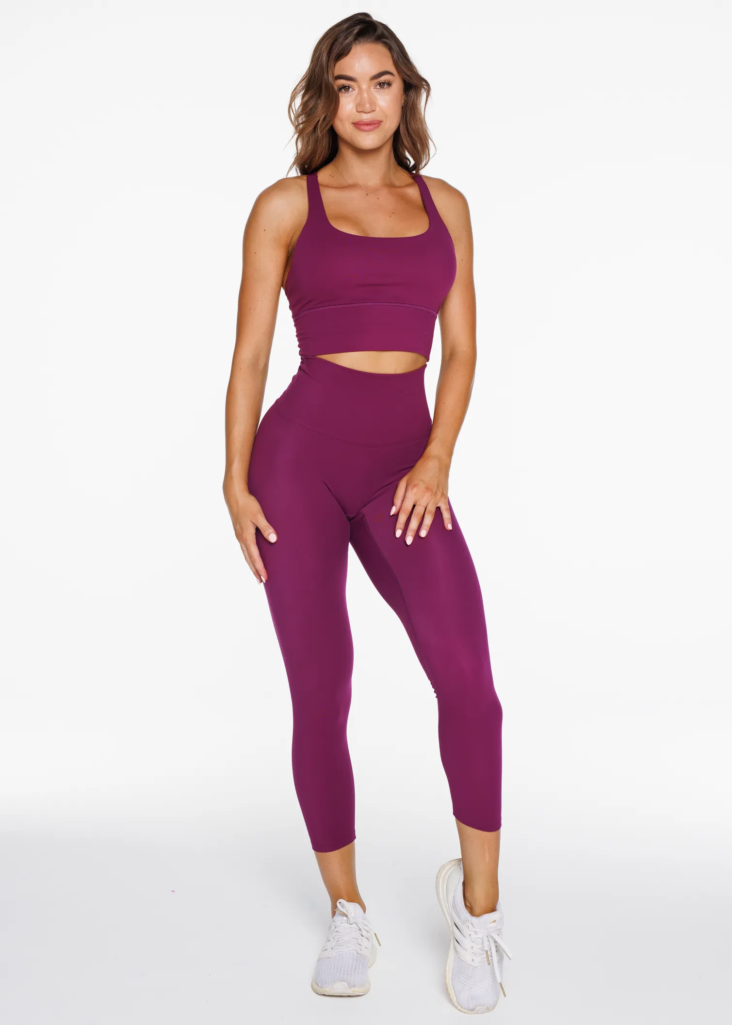 Signature Leggings - Sangria