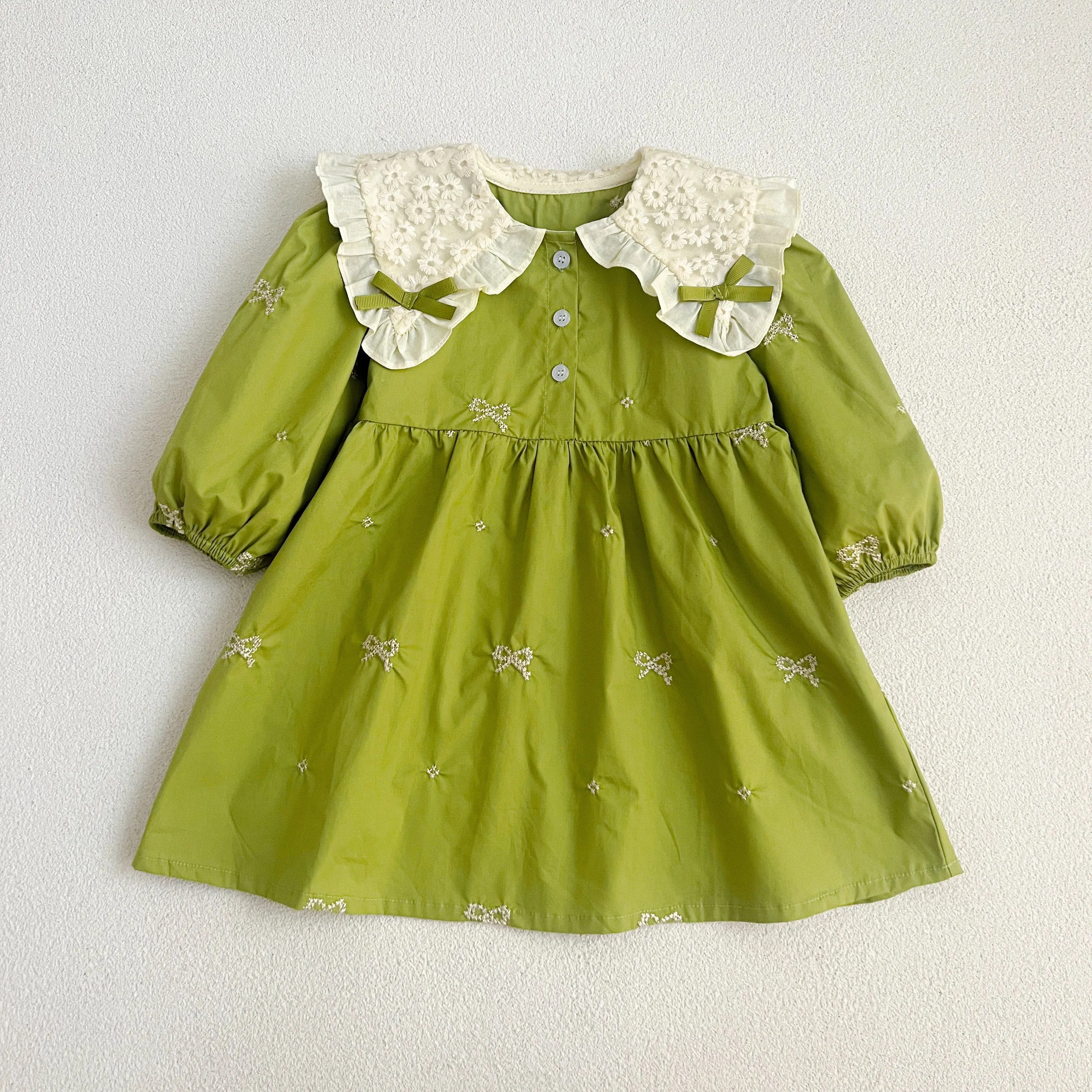 Sisters Lace Collar Dress