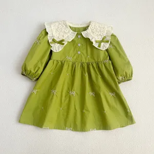 Sisters Lace Collar Dress