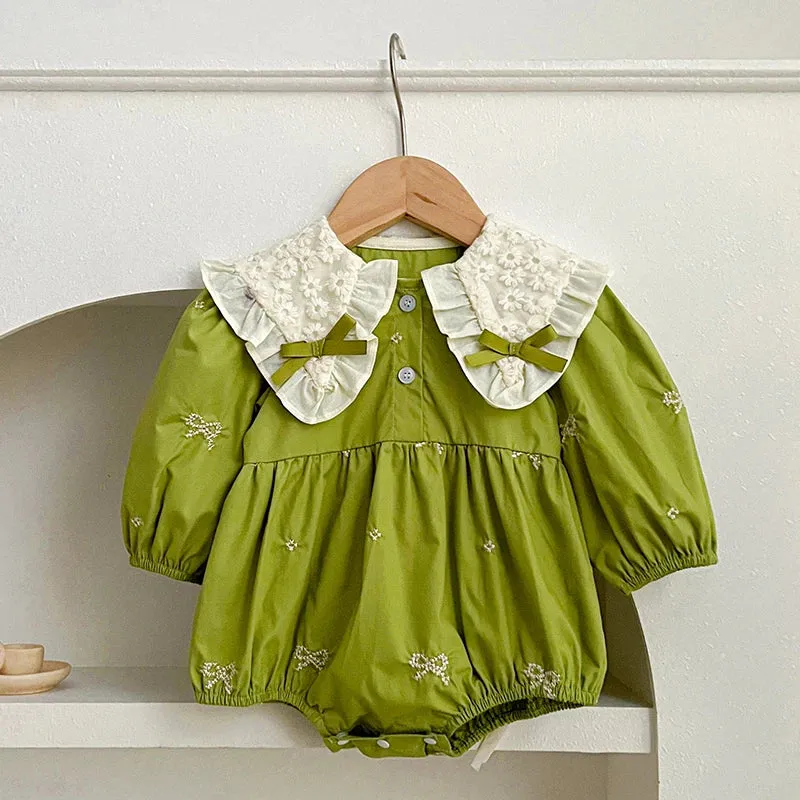 Sisters Lace Collar Dress