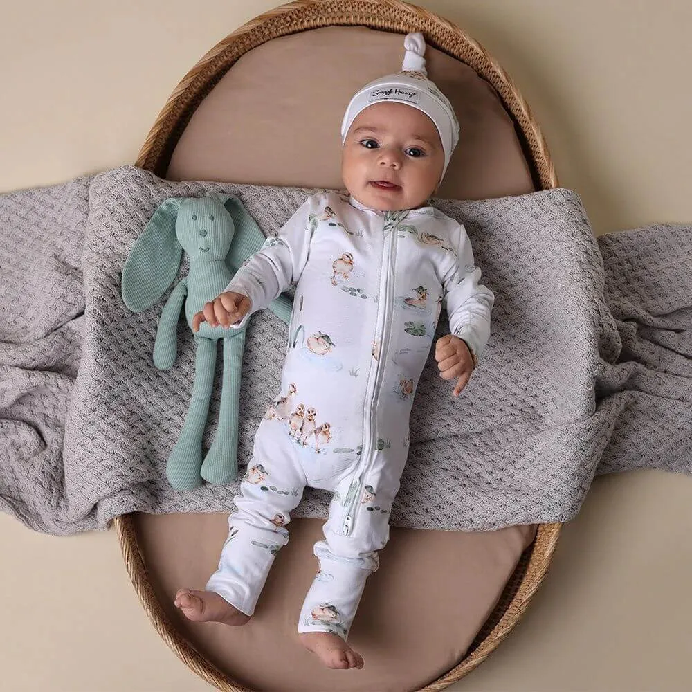 Snuggle Hunny Duck Pond Romper