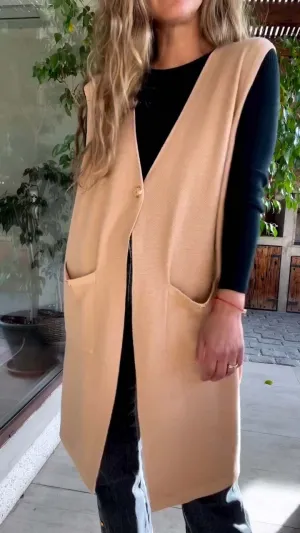 Sophie – Elegant Solid Color Cardigan for Women