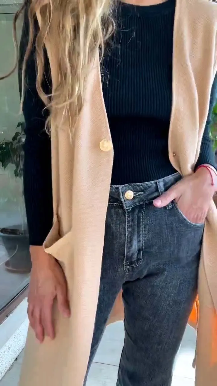 Sophie – Elegant Solid Color Cardigan for Women