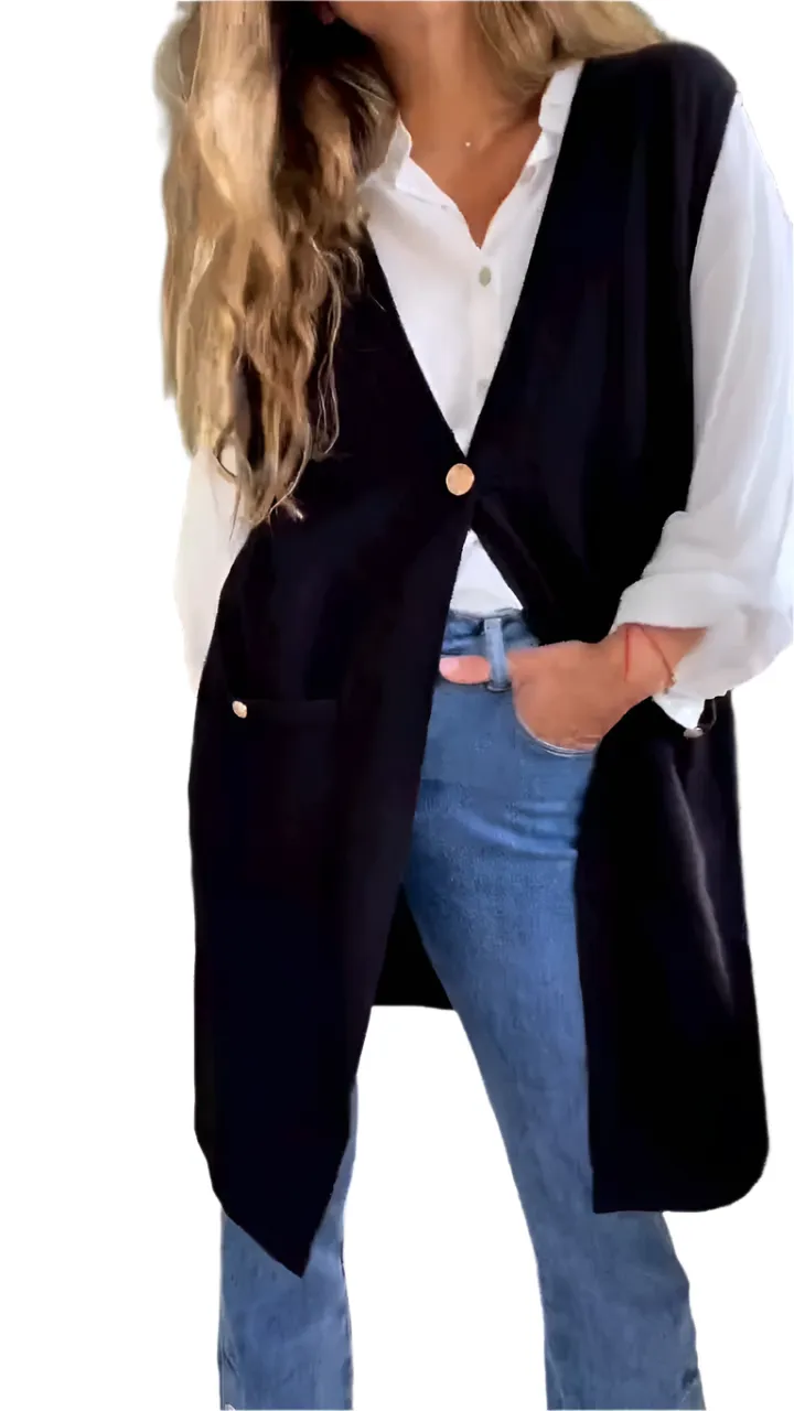 Sophie – Elegant Solid Color Cardigan for Women