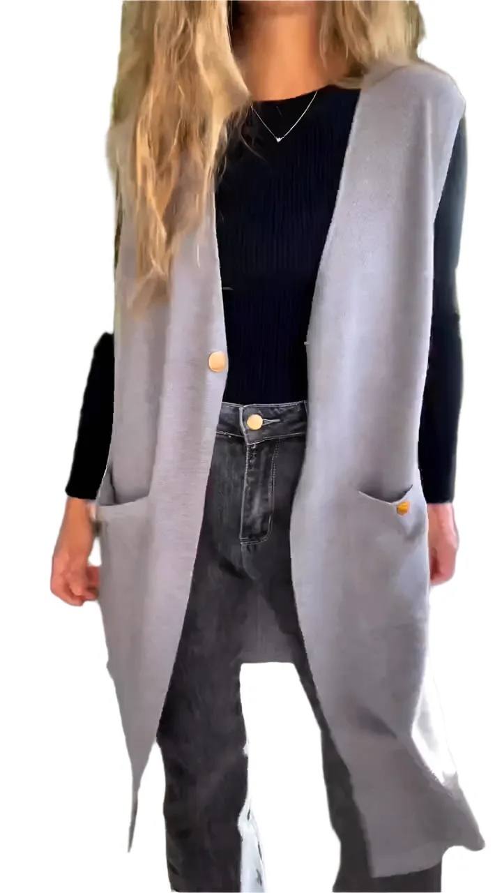 Sophie – Elegant Solid Color Cardigan for Women