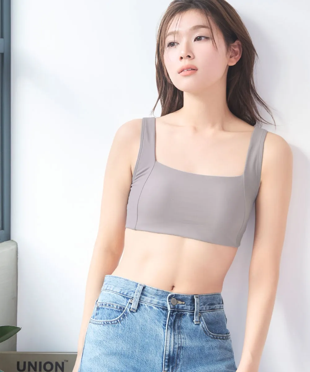 Square Neck Wireless Bra