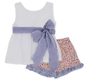 SS25 Rapife - Top and Ditsy Floral Short Set