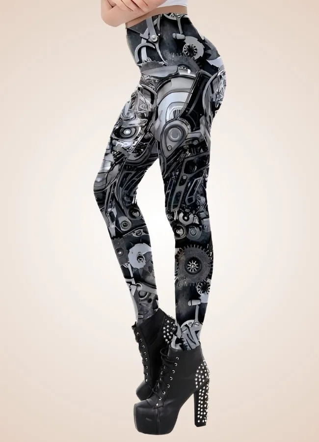 Steampunk Robot Legging