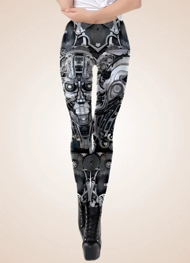 Steampunk Robot Legging