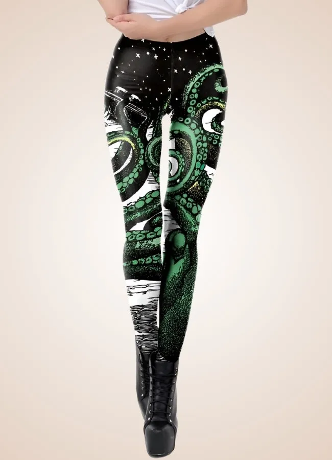 Steampunk Tentacle Legging