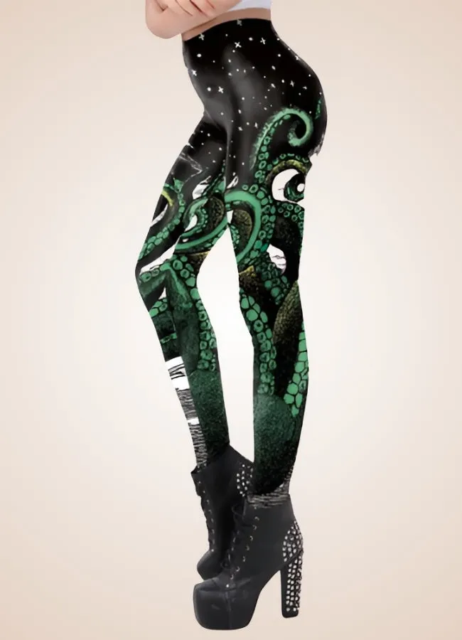 Steampunk Tentacle Legging
