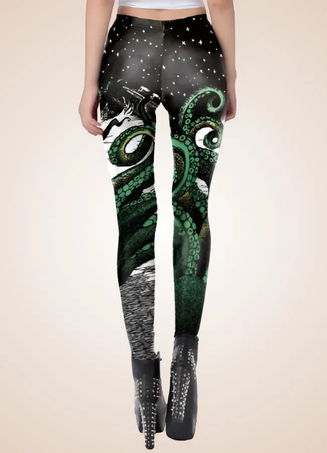Steampunk Tentacle Legging