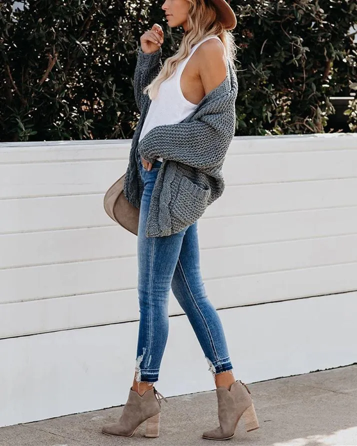 Stepping Out in Style Cardigans - Grey