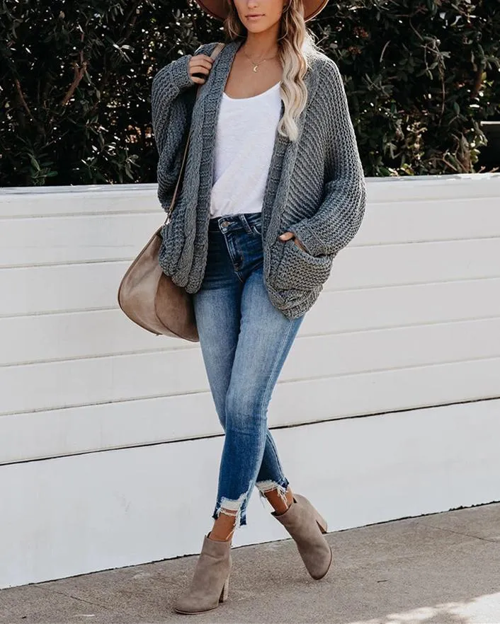 Stepping Out in Style Cardigans - Grey