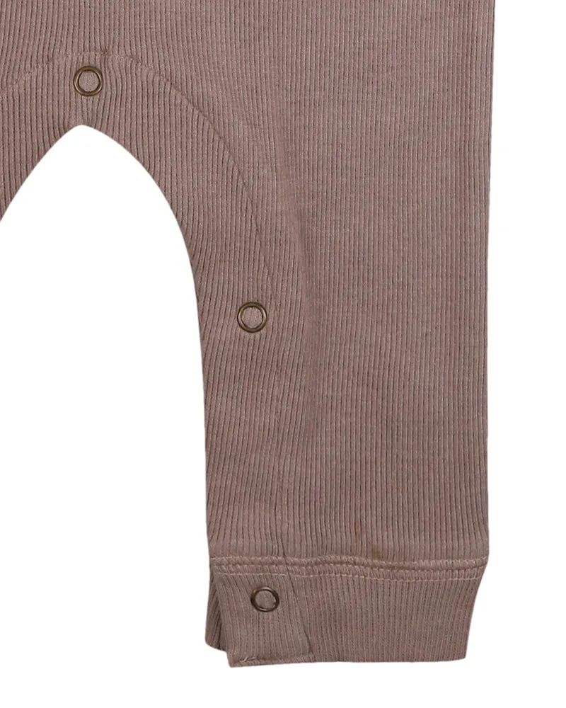 Stone Ribbed Romper