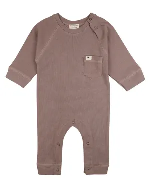 Stone Ribbed Romper