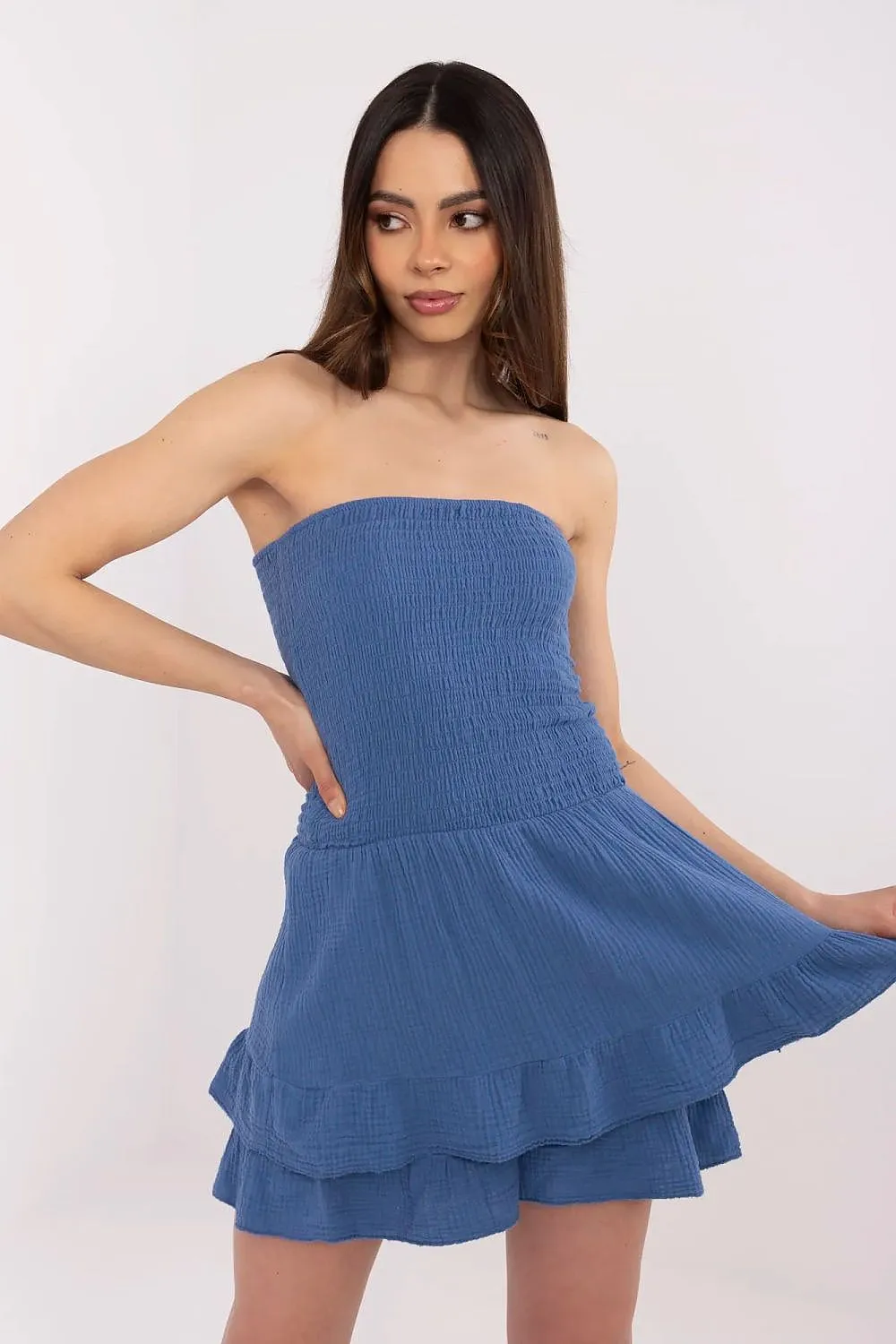 Stylish women's sleeveless romper