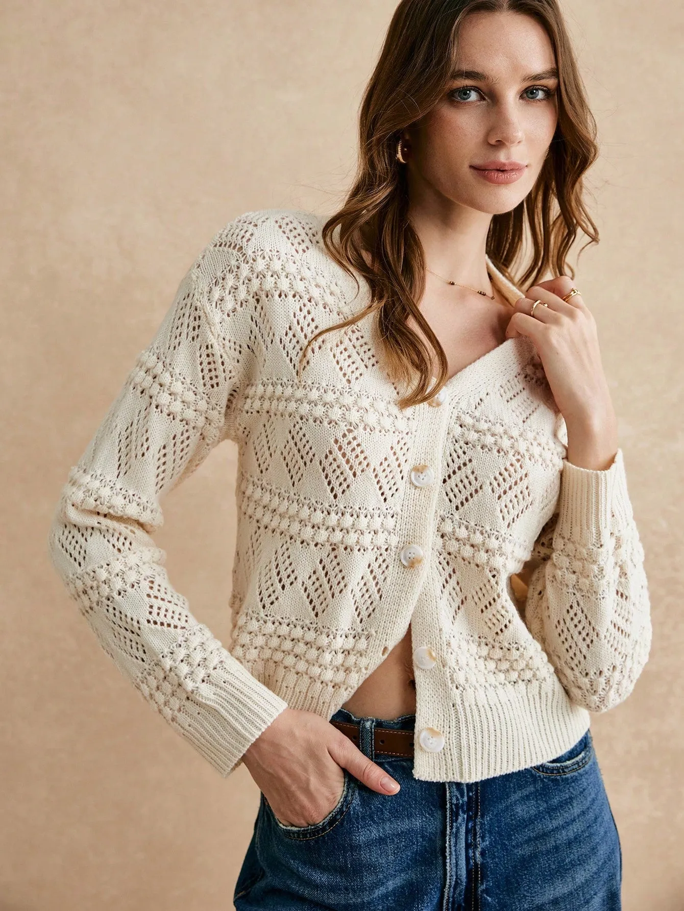 Suéter Blanco Esencial para Mujer en Cherry Vibes