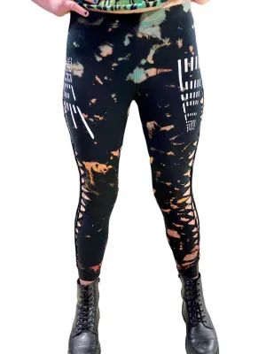 SV Photostrip Slit n' Weave Leggings
