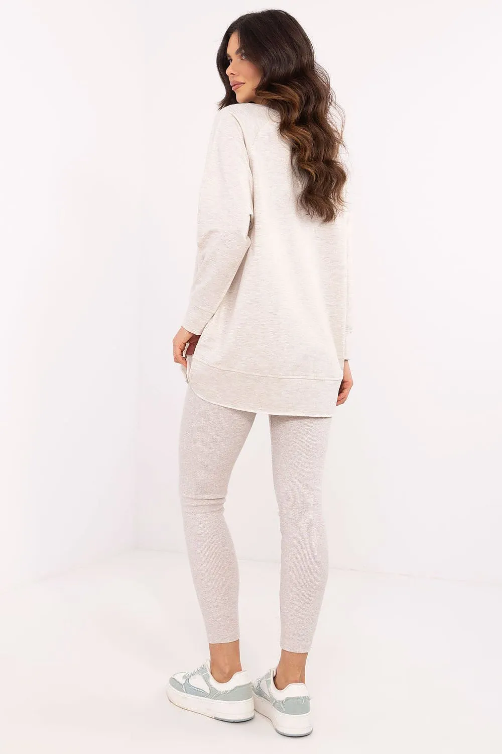 Sweatshirt and leggings casual set