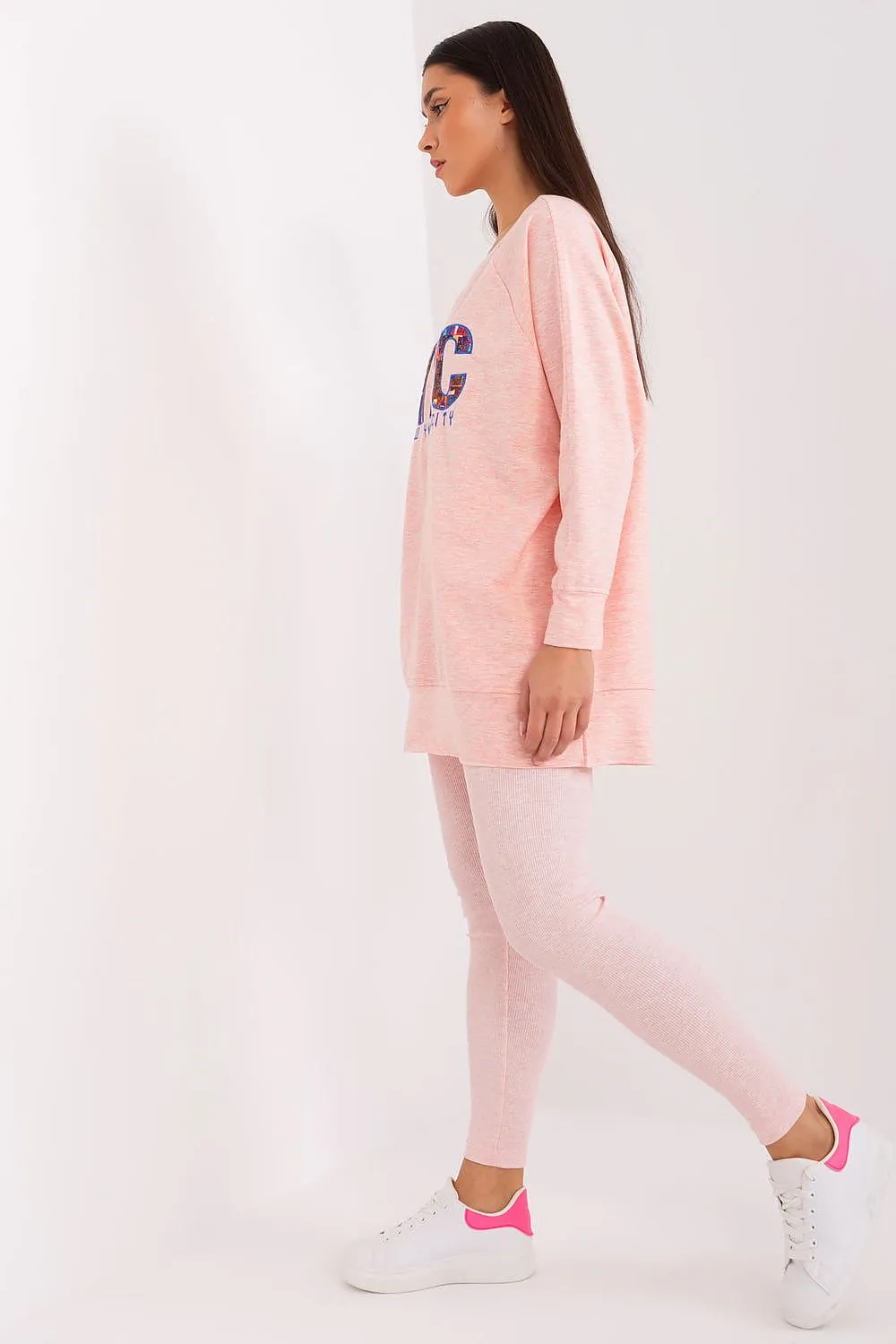 Sweatshirt and leggings casual set