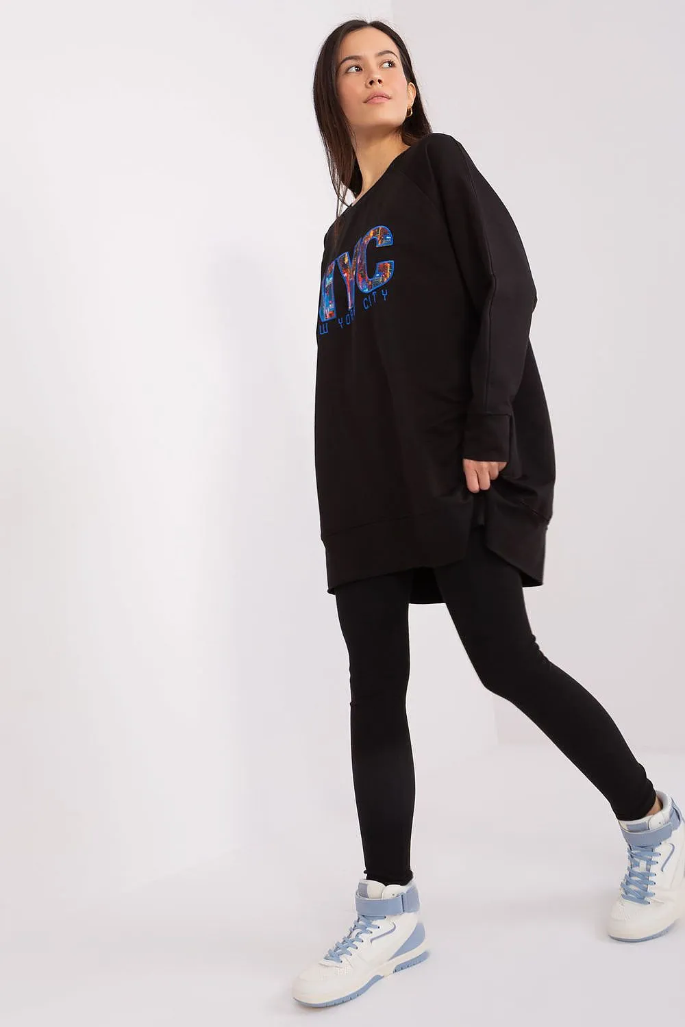 Sweatshirt and leggings casual set