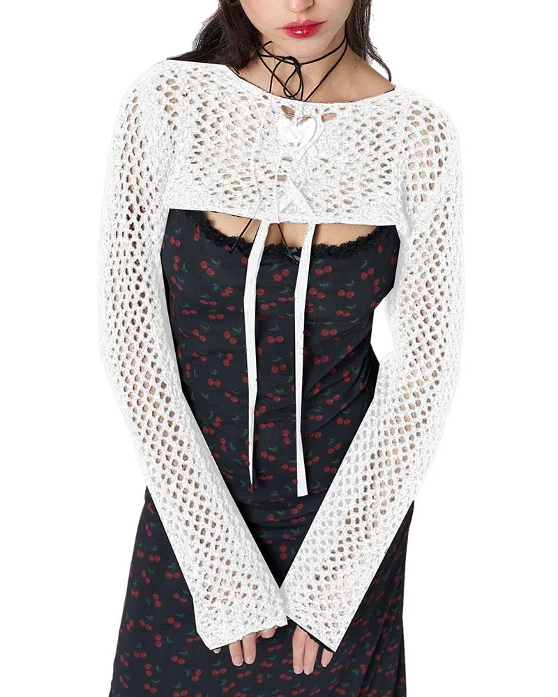 Templar Dame Shoelace Knit Bolero