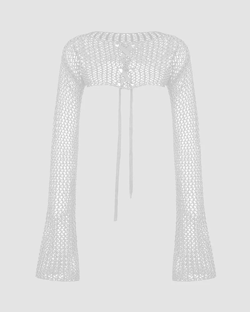 Templar Dame Shoelace Knit Bolero