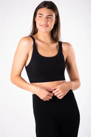 Terrera Ribbed Contour Bamboo Bralette-40690