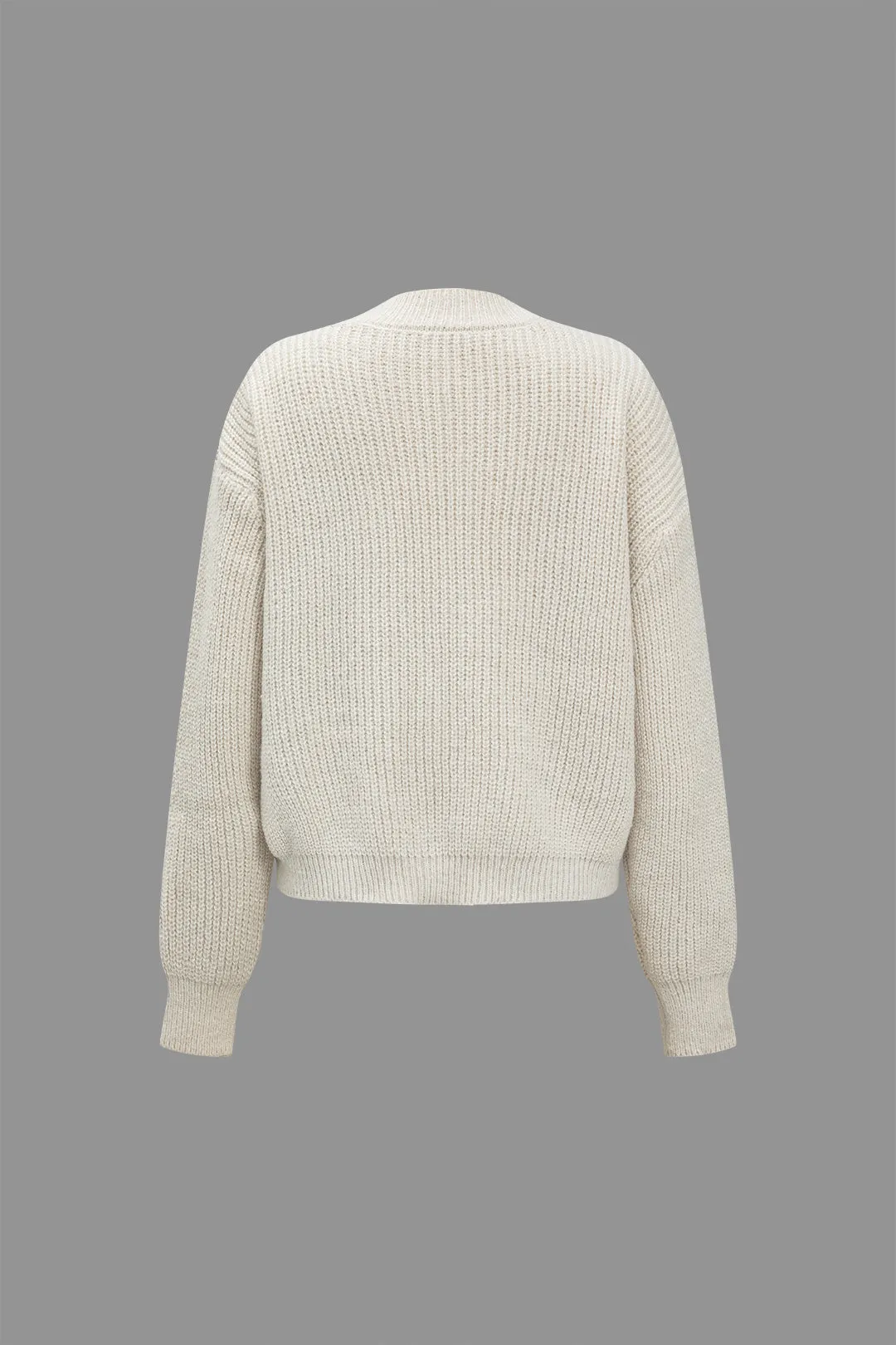 Tonya - Asymmetrical Design with Pockets Woman's Cardigan