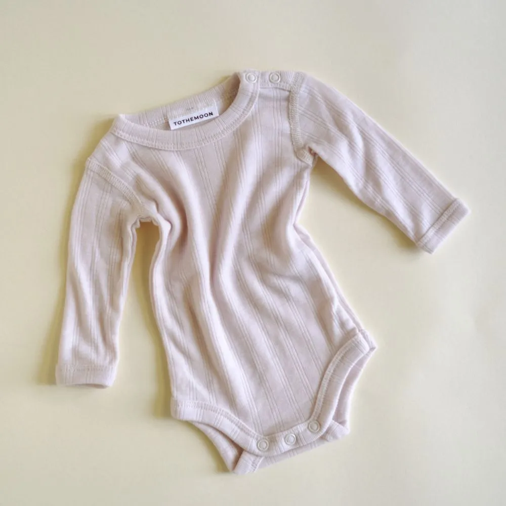 Tothemoon ☾ - Body - Long sleeve - 100% Wool - Moonbeam
