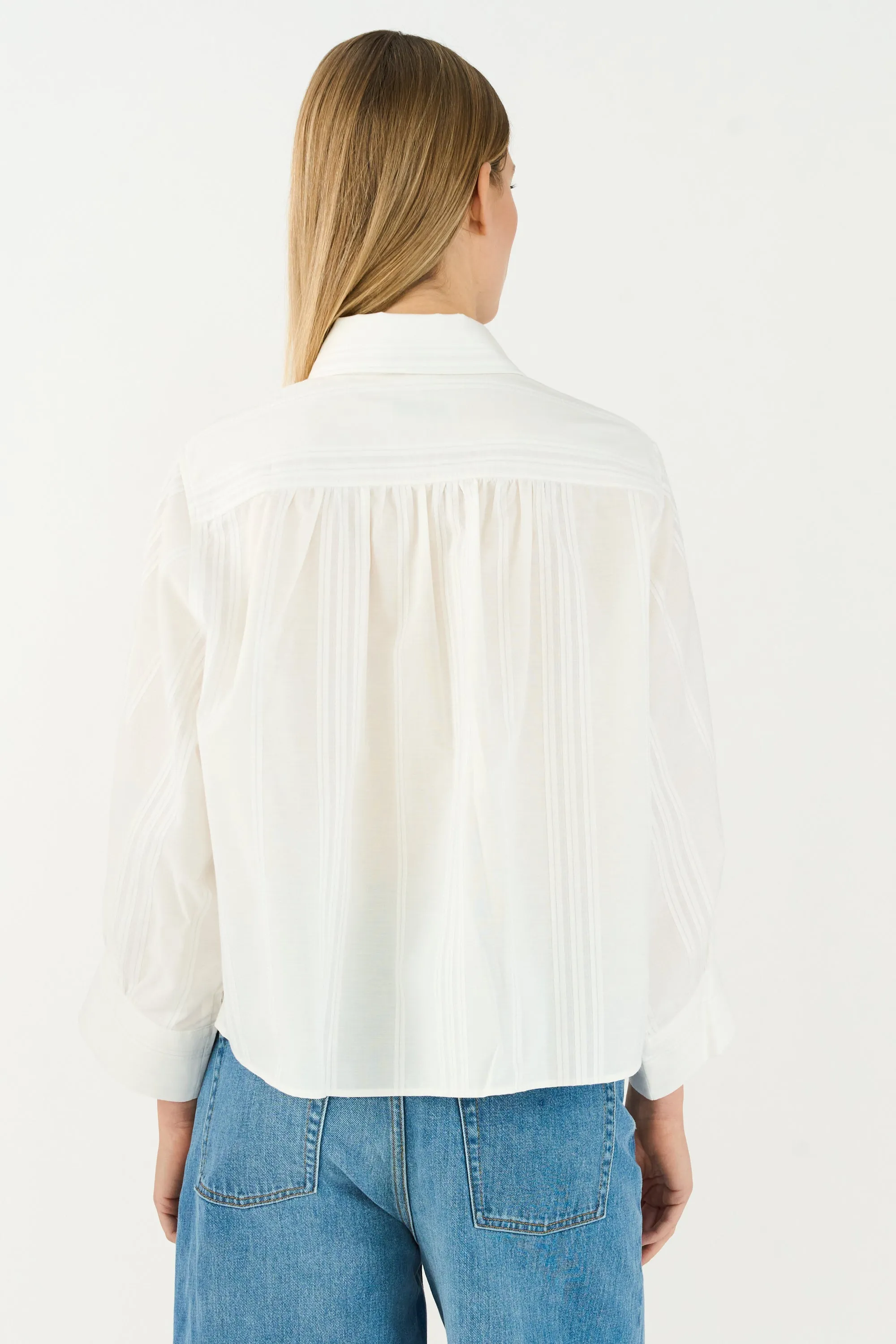 TRW-Exclusive Hepburn Shirt - Optical white