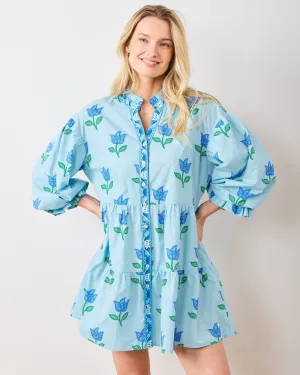 Tulip Bloom - Rosalita Dress - Oasis Sky