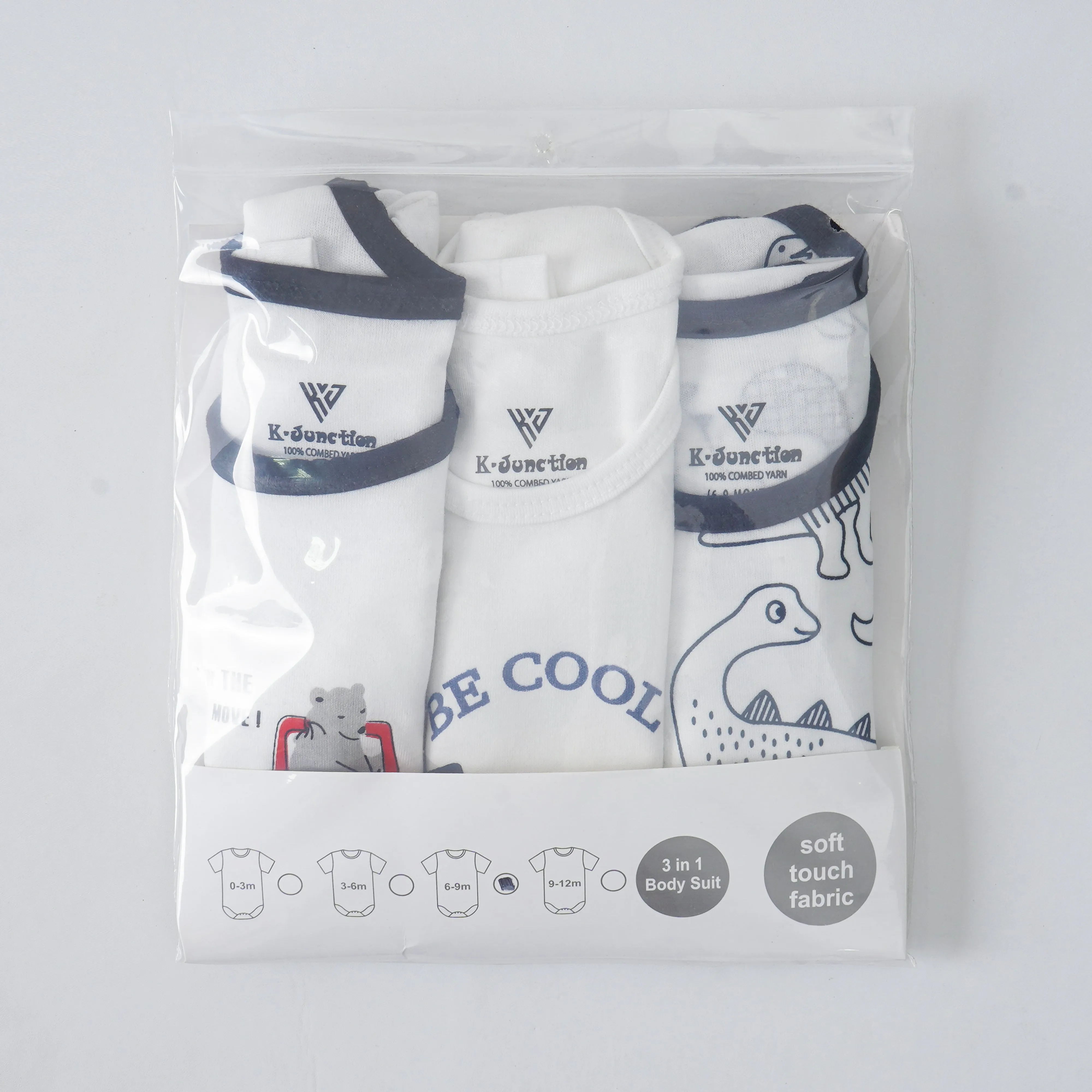 Unisex Romper (Pack of 3)