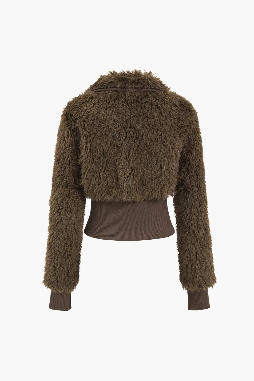 Veda - Stylish Zippered Knit Woman's Cardigan