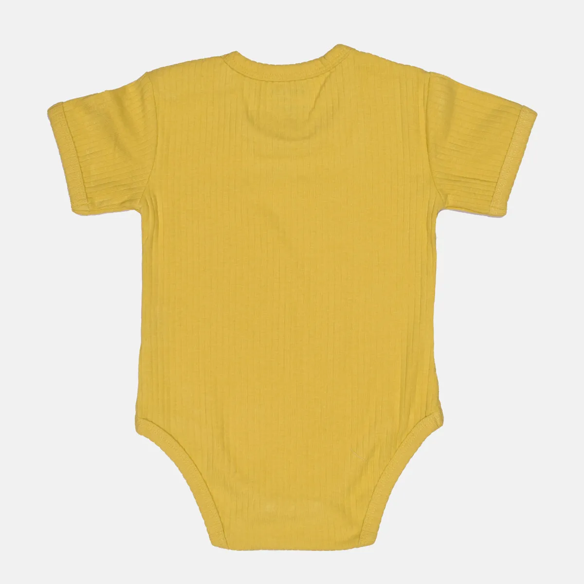 Warm Mustard Ribbed Bodysuit
