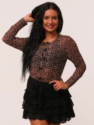 Wild at Heart Mesh Top