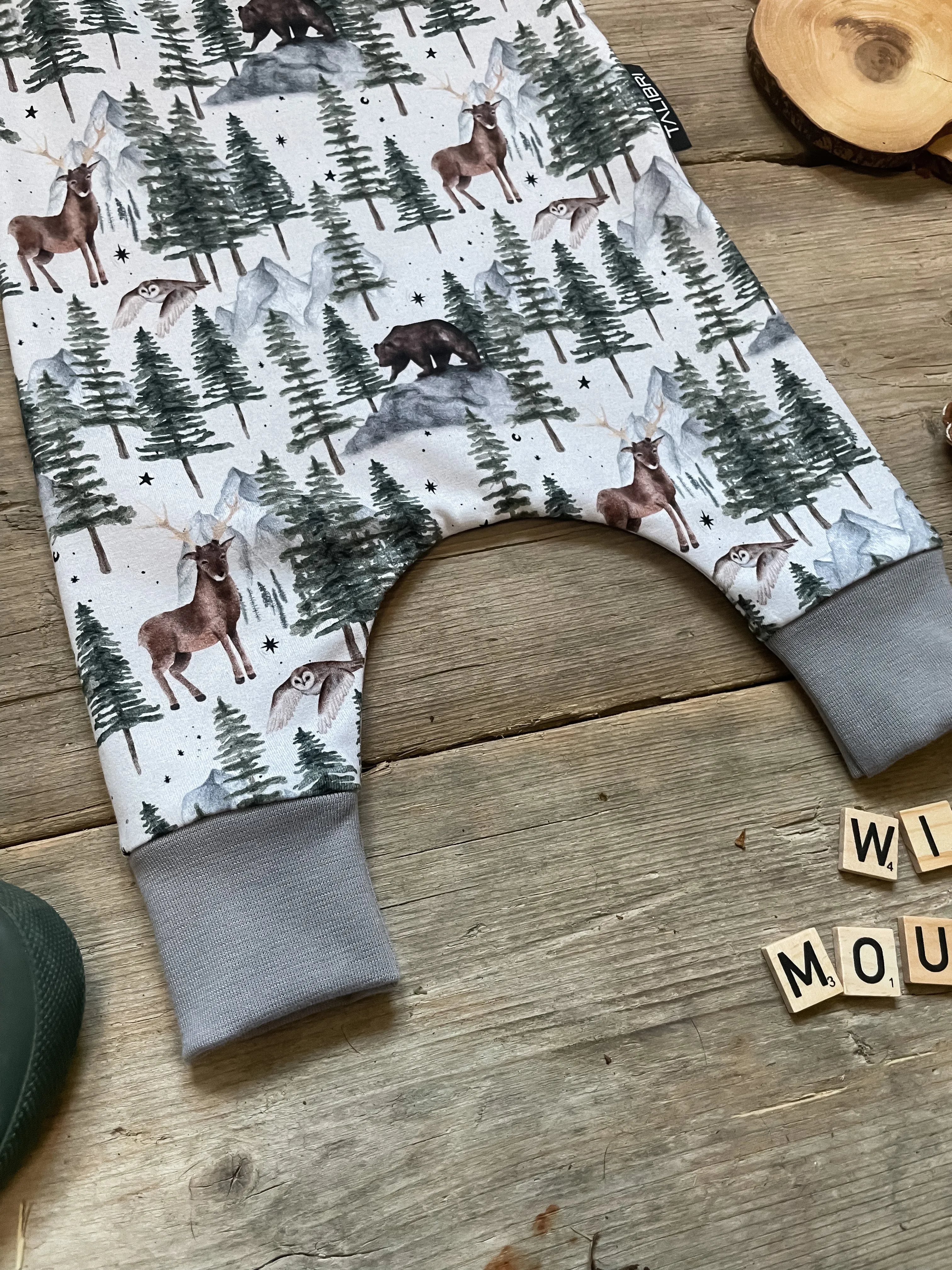 Winter Mountain Romper 3-6 Months
